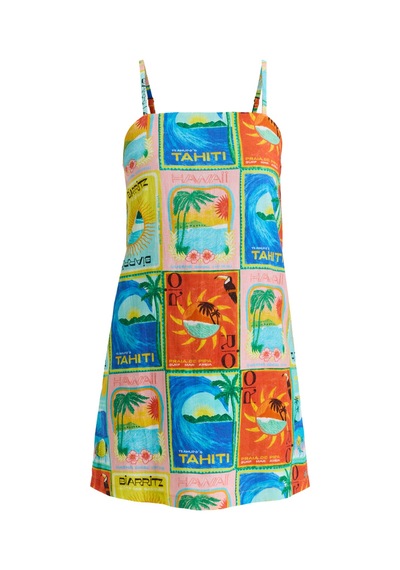 Roxy Roxy Atlas Playa Blanca Slip Dress Kadın Elbise Xbyr Çok Renkli Roxy Roxy Atlas Playa Blanca Slip Dress Kadın Elbise Xbyr Çok Renkli