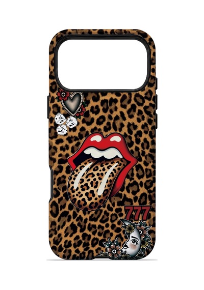 Velvoria Valestra Lucky Leopar Apple iPhone Uyumlu 17 Pro Darbe Korumalı Kılıf Valestra Select - Lucky Leopar