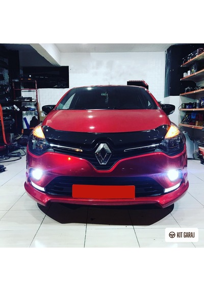 Kit Garaj Renault Clio Makyajlı Ön Ek Plastik Boyasız