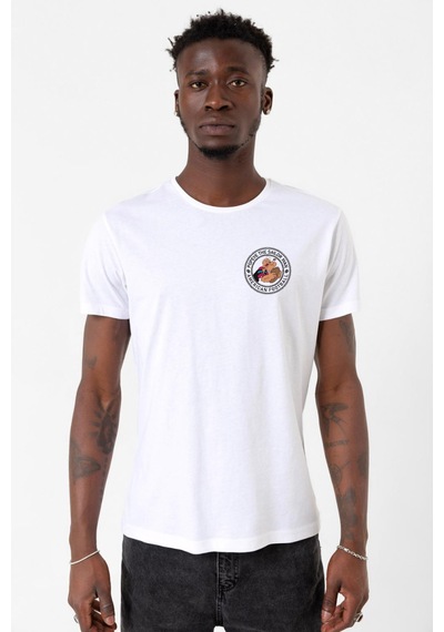 Popeye The Sailor Man Beyaz Erkek Bisikletyaka Tshirt 001