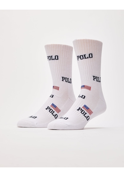 Polo Ralph Lauren Unısex Tekli Çorap 889320-whıte 889320-whıte Beyaz Beyaz