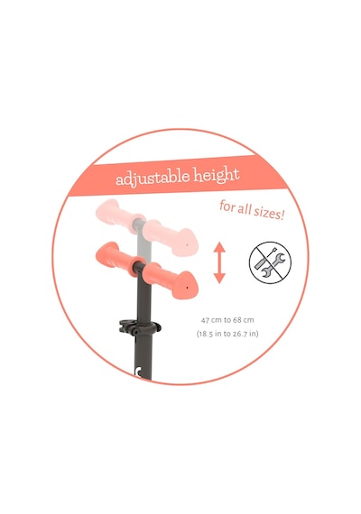 Chillafish Scotti 3 Tekerlekli Scooter - Flamingo