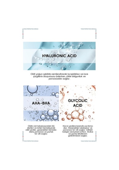 10% Aha + 2% Bha Yenileyici & Canlandırıcı Ve Cilt Tonu Eşitleyici Kırmızı Exfoliating Peeling Serum Gözenek Ve