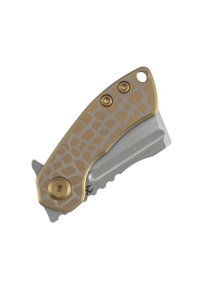 Kansept Mini Korvid Eloksallı Titanyum Sap 154cm Çelik Mini Çakı T3030c3 Kum