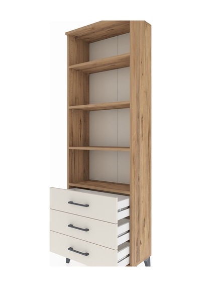 Arges Dolap 4 Raflı 3 Çekmeceli 60x30x182 Çam-aytaşı Çam Arges Dolap 4 Raflı 3 Çekmeceli 60x30x182 Çam-aytaşı Çam