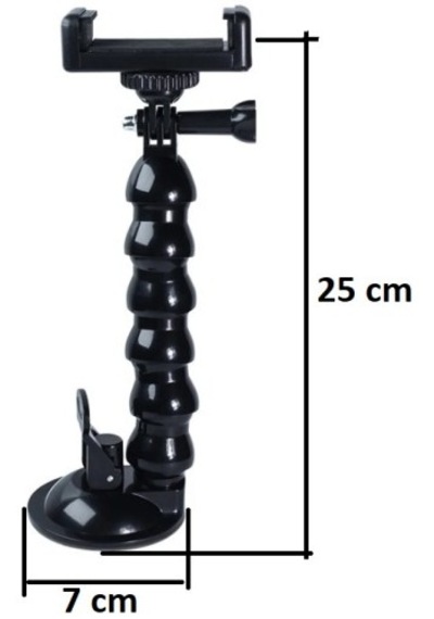 Akrobat Vantuzlu Telefon Tutucu Renkli