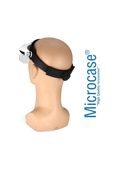 Microcase Mg81001-G Al2322 Gözlük Tipi Işıklı Kafa Büyüteci 5 Farklı Lens