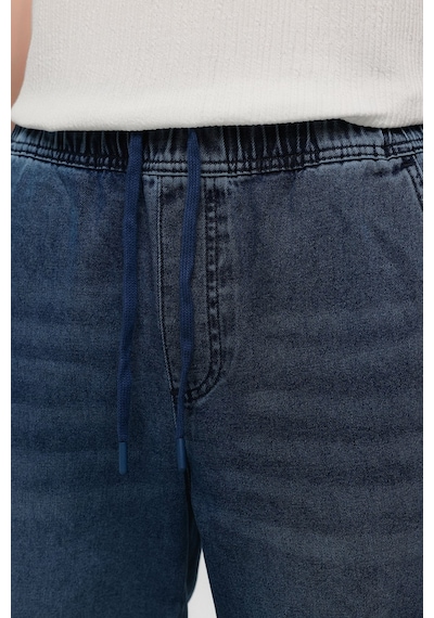 Backandbond Mavi Smart Fit Lastikli Denim Pantolon Çok Renkli