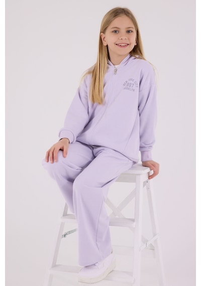 Rolypoly Kız Çocuk Mor Eşofman Takımı Rp3698-c-v2 Mor