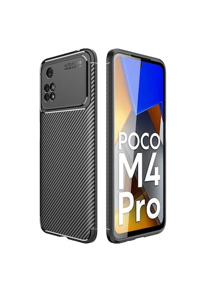 Xiaomi Poco M4 Pro 4g Kılıf Zore Negro Silikon Kapak Siyah