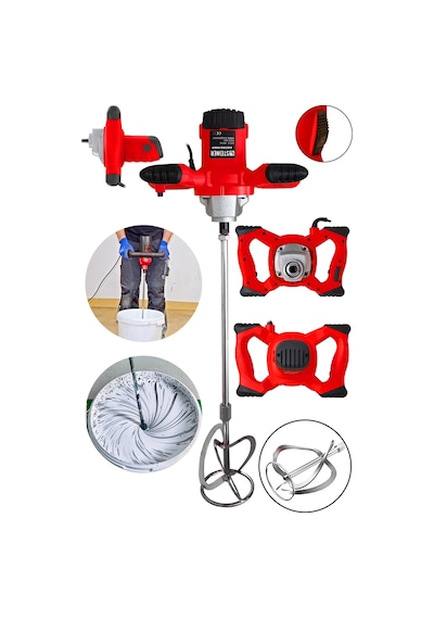Steiner GT-RED 3000 W Bakır Sargı Alçı Boya Karıştırıcı
