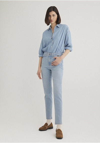 Mavi - Cindy Açık Mavi Gold Shape Jean Pantolon 100277-84410 Mavi