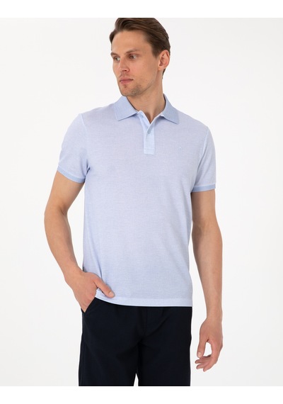 Pierre Cardin Erkek Açık Mavi Tişört 50306060-vr003 Açik Mavi