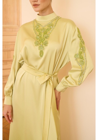 Senna Catherıne Dress Mimoza Mor