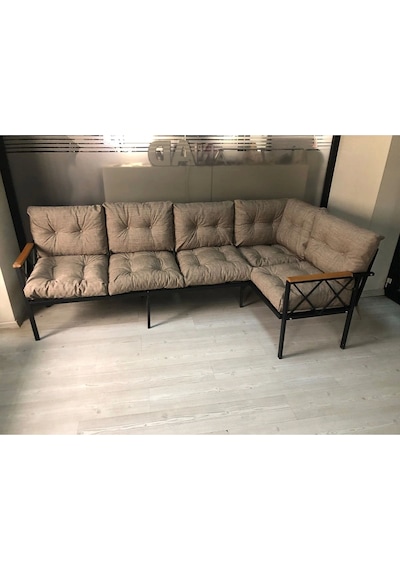 Miami Köşe Koltuk Takımı , 3+2 Balkon-bahçe-kafe-çay Seti-koltuk Takımı-mutfak Köşesi Cappuccino Miami Köşe Koltuk Takımı , 3+2 Balkon-bahçe-kafe-çay Seti-koltuk Takımı-mutfak Köşesi Cappuccino