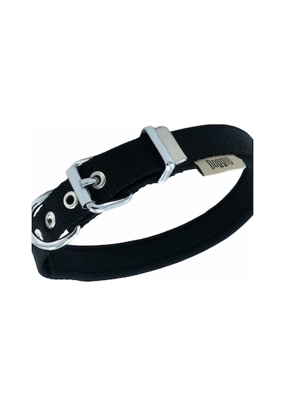 Doggie Konfor Dokuma Sade Boyun Tasması Siyah 2 x 30-35 CM Siyah