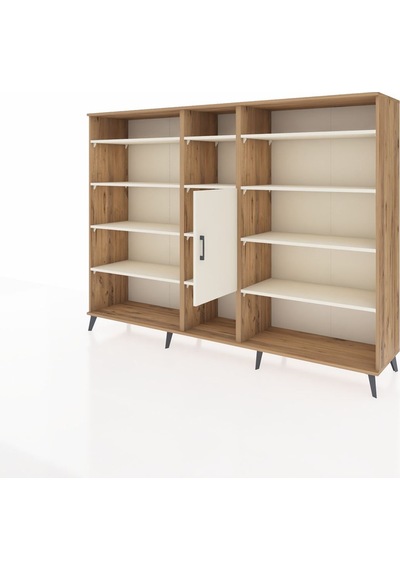 Hyperion Dolap 12 Raflı Tek Kapaklı 220x44x163 Çam-aytaşı Çam-aytaşı Hyperion Dolap 12 Raflı Tek Kapaklı 220x44x163 Çam-aytaşı Çam-aytaşı