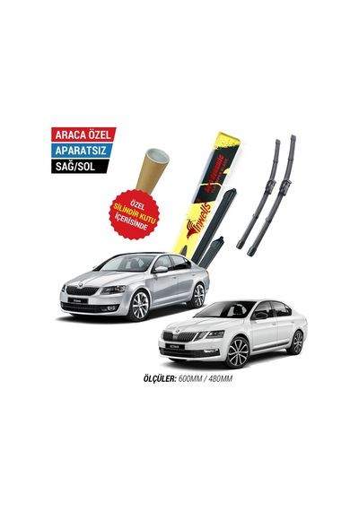 Skoda Octavia İnwells Muz Silecek Takımı 2013-2019 N11.2643