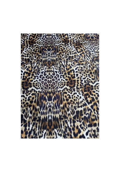 Su İtici Mikro Kumaş En 150 Cm Hasemalık Yağmurluk Outdoor 010 - 1 Kahverengi Leopar