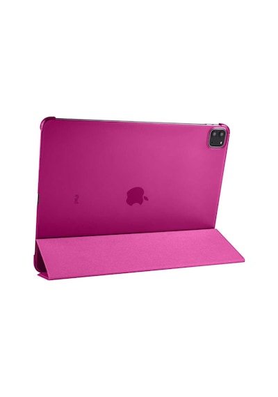 Apple Uyumlu iPad Pro 12.9 2020 4.nesil Kılıf Arkası Silikon Pu Deri 360 Koruma A2229 A2069 A2232 A2233 Sc.
