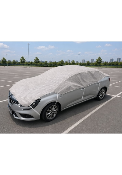 Gard Oto Universal Sedan Araç Brandası Su Geçirmez Gri 1X1-Gri