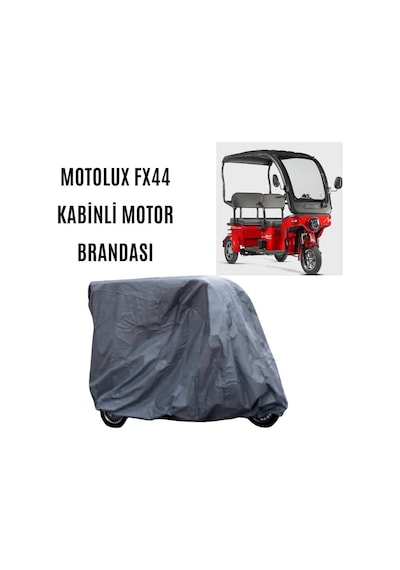 Fx44 3 Tekerlekli Kabinli Elektrikli Motosiklet Örtüsü