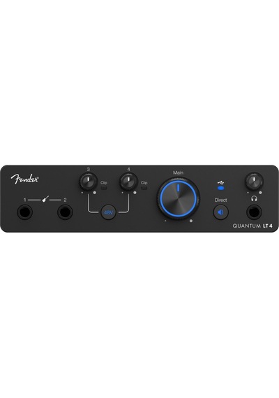 Fender Quantum Lt 4 Usb-c 4 X 2, 24-bit / 192 Khz Usb-c Ses Kartı