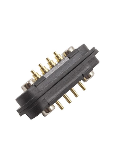 4-Pin 28x9mm Pogo Pin Manyetik Konnektör Takımı