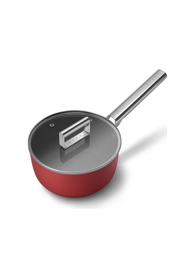 Smeg Cookware 50's Style Kırmızı 20 Cm Sos Tenceresi