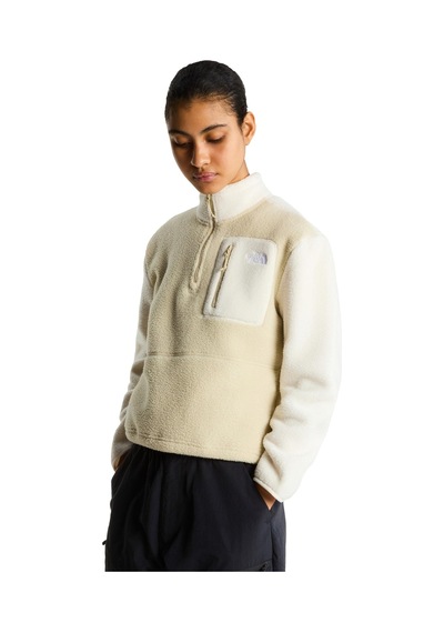 F0a8e89mıa1-r The North Face W Yumıorı 1-4 Zıp Kadın Sweatshirt Beyaz F0a8e89mıa1-r