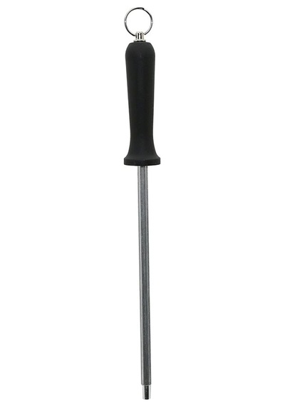 Metal Bilezikli Yuvarlak Masat - Bıçak Bileme Metal Asma Halkalı 30cm