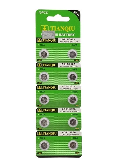 Tıanqıu Ag11 Lr721/362 Alkalin 10'lu Düğme Pil Evimdeyokyok