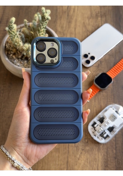 Apple iPhone 15 Pro Max Uyumlu Darbelere Hava Filtreli Yüksek Kamera Korumalı Şık West Silikon Kılıfı Lacivert Apple iPhone 15 Pro Max Uyumlu Darbelere Hava Filtreli Yüksek Kamera Korumalı Şık West Silikon Kılıfı Lacivert