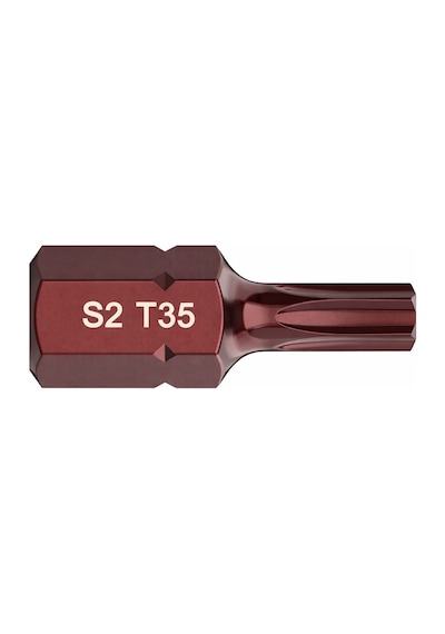 Rıco T35 Torx Bits Uç Mıknatıslı Kırmızı 30 X 10 Mm