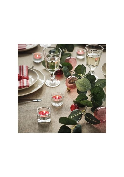Vınterfınt Kokulu Tealight Mum, Kırmızı, 30 Adet 3.5 Saat Kırmızı - 937691419 Kırmızı