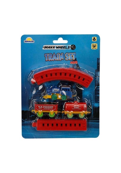 2559 Maxx Wheels Mini Tren Seti 11 Parça -