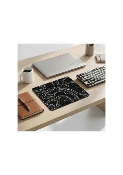 Desenli Mouse Pad - Kaymaz Taban, 18x22 Cm, Komik Tasarım