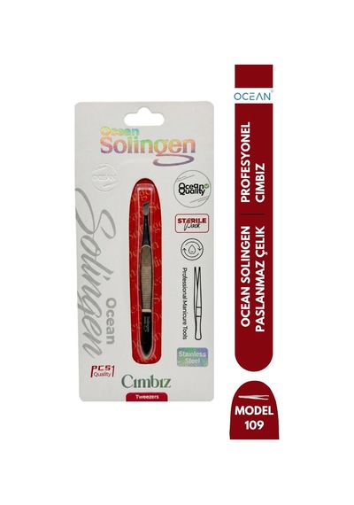 Ocean Solingen Cımbız Gold Eğik Ağız Asu-109