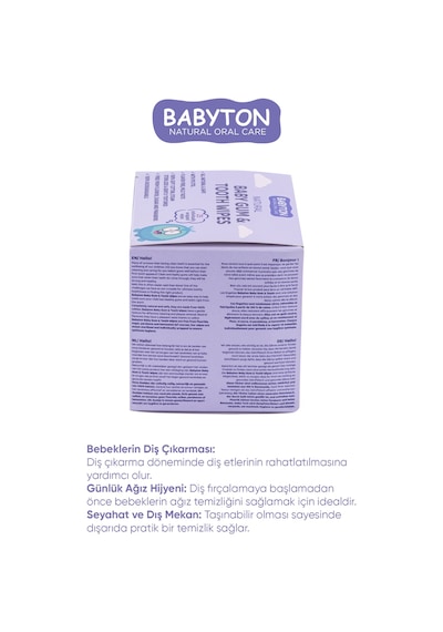 Babyton Bebekler İçin Diş ve Damak Temizleme Mendili