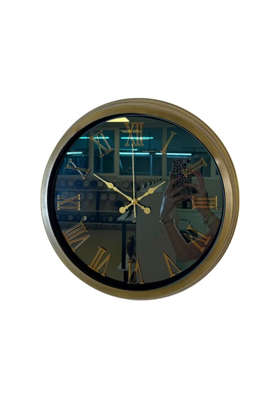 Eskitme Grand Roma Aynalı 40 X 40 Cm Duvar Saati