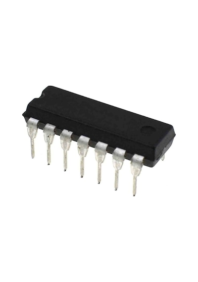 74hc00 Dıp-14 İnvertör Ve Kapı Entegresi- 1 Adet