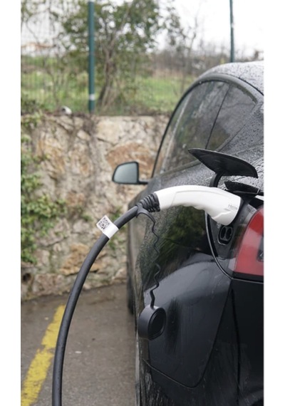 Hims 22kw Tip 2 Beyaz Soketli 5m Elektrikli Araç Şarj Kablosu
