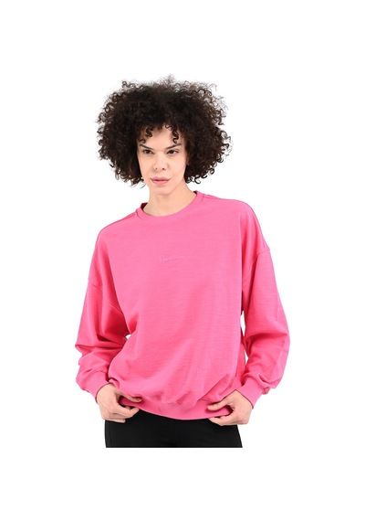 Sportive Luna Kadın Pembe Günlük Stil Sweatshirt 24yktl13d22-pmb 1605157 Pembe