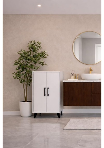 Çınar Banyo Dolabı Çok Renkli