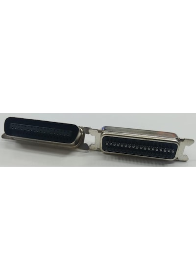 Centronics Konnektör - 36 Pin - Erkek - Beyaz