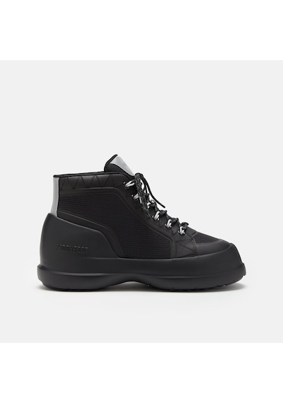 Bot Kar Erkek 80d2480080-n001 Moon Boot Luna Trek Mid Nylon Black Siyah