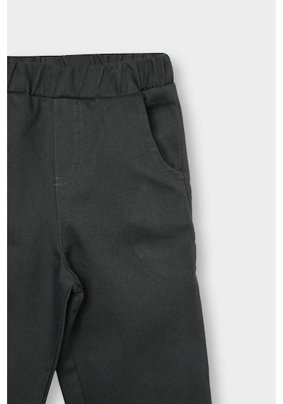 Defacto %100 Pamuk Etiket Baskılı Gabardin Pantolon Erkek Bebek F9993a525wngn563 Yeşil-gn563