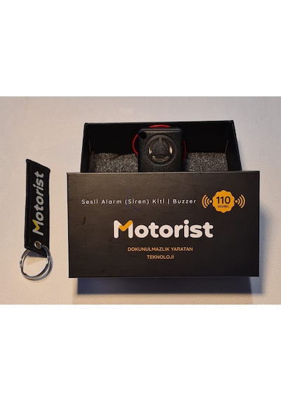 Motorist Motosiklet Takip Sistemi 24 Ay + Siren/buzzer Motorda S