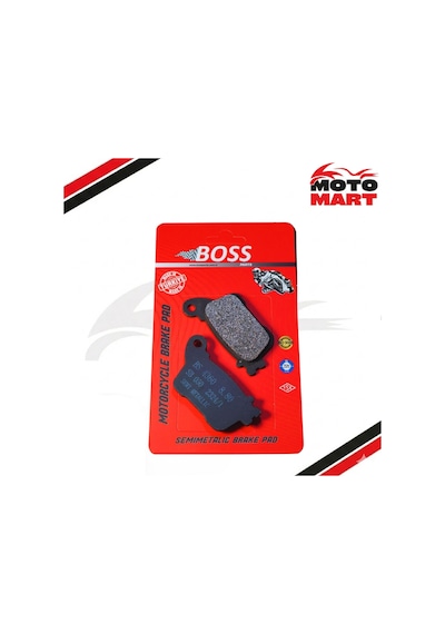 Suzuki Gsx R 600 2011-sonrası Arka Fren Balatası Boss-yarı Sinterli-t05641