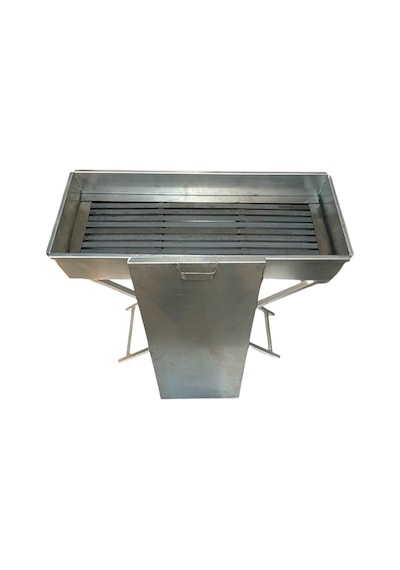 Demir Mangal Katlanır Ayaklı 85 Cm Inox